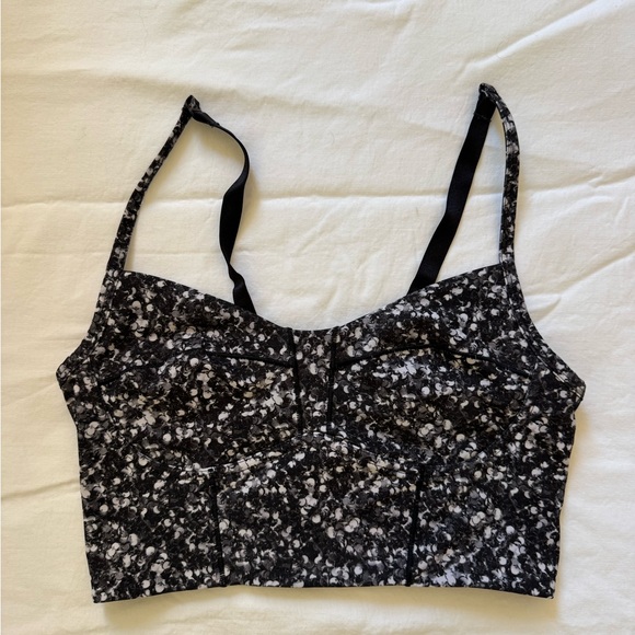 lululemon athletica Other - Lululemon core set bra- shimmy shimmy black white